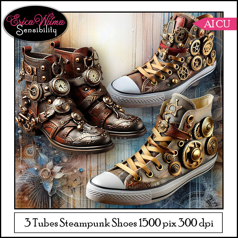 (image for) EW AI Steampunk Shoes 01 2025